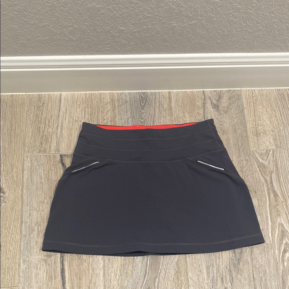 Athleta Skirt Womens ST Modern Metro Skort Lined Athleisure Yoga Train